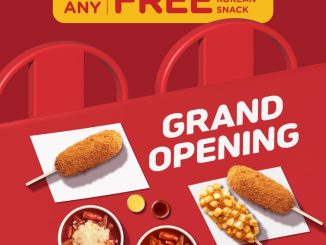 Promo Reddog Grand Opening Batam Gratis Korean Snack di K Square