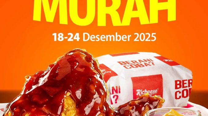 Promo RICHEESE FACTORY ShopeeFood Combo Fire Diavola Wings Rp. 12.727 Checkout Murah