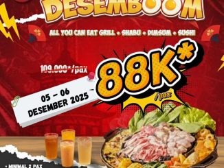Promo Sakabe Buffet Desemb00m All You Can Eat Rp. 88.000 dengan daging dan minuman sepuasnya