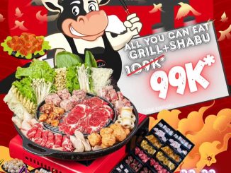 Promo Sakabe Buffet Spesial Akhir Tahun AYCE Rp. 99.000 makan dan minum sepuasnya grill shabu