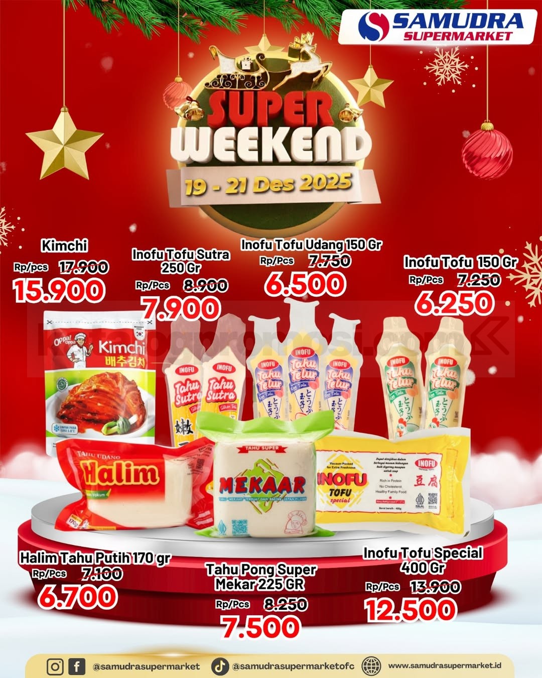 Promo Samudra Supermarket Super Weekend 19-21 Desember 2025 Promo Samudra Supermarket Super Weekend 19-21 Desember 2025 2