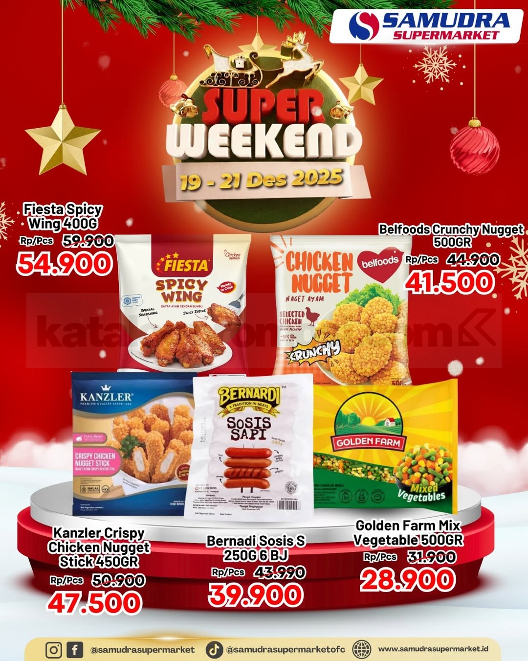 Promo Samudra Supermarket Super Weekend 19-21 Desember 2025 Promo Samudra Supermarket Super Weekend 19-21 Desember 2025 3