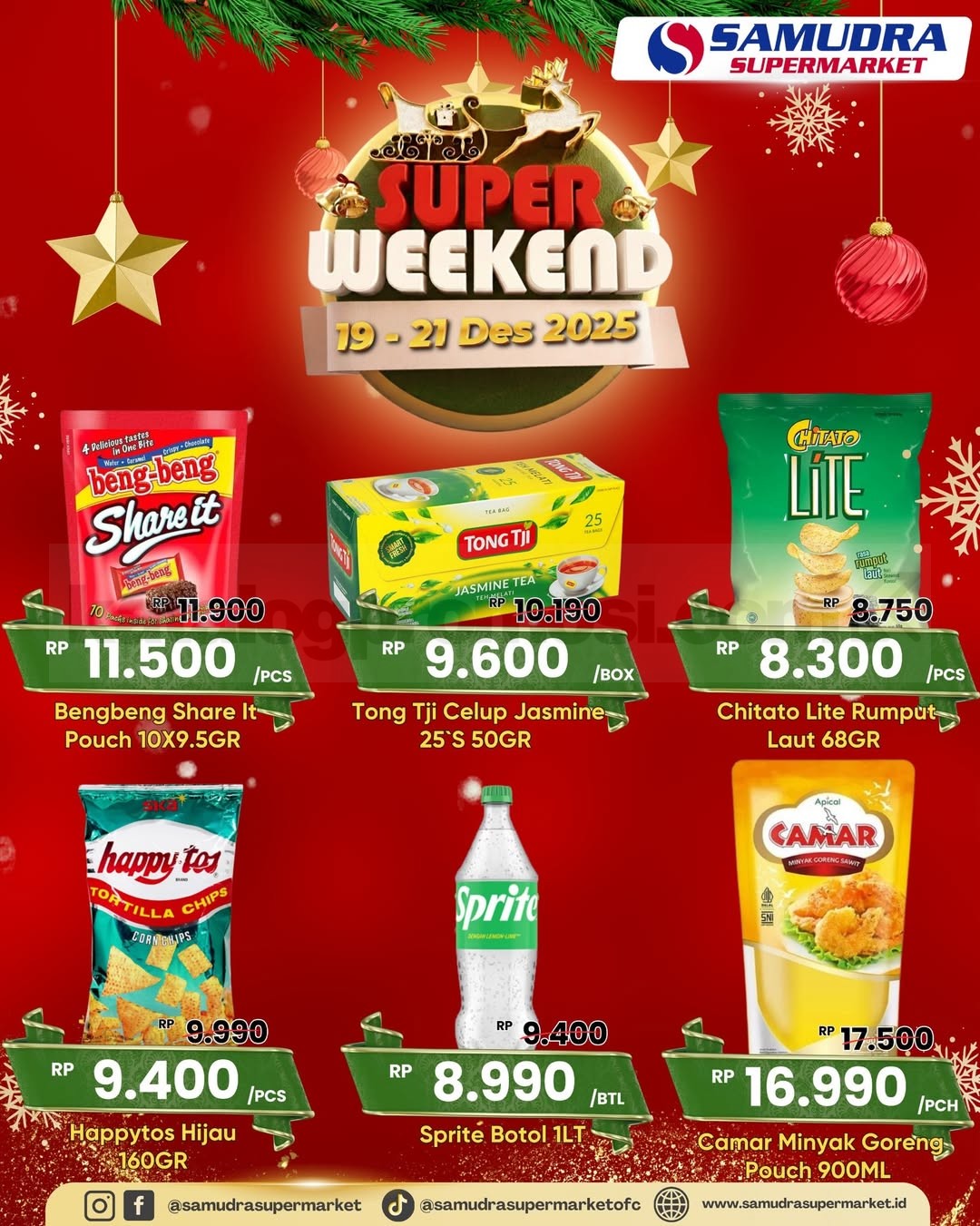 Promo Samudra Supermarket Super Weekend 19-21 Desember 2025 Promo Samudra Supermarket Super Weekend 19-21 Desember 2025 4