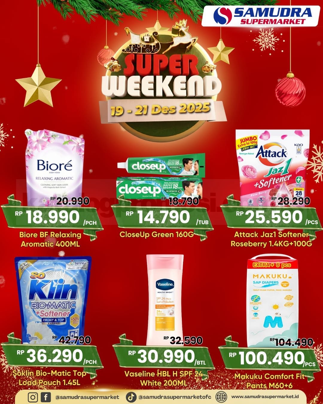 Promo Samudra Supermarket Super Weekend 19-21 Desember 2025 Promo Samudra Supermarket Super Weekend 19-21 Desember 2025 5