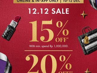 Promo Sephora 12.12 Sale diskon hingga 20% 10