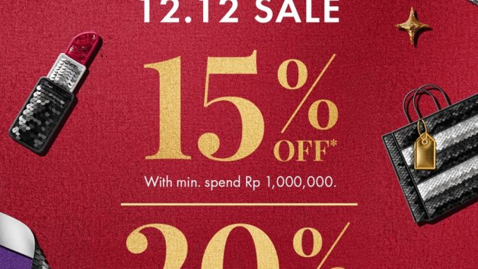 Promo Sephora 12.12 Sale diskon hingga 20% 1