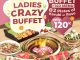 Promo Shaburi Kintan Buffet 12.12 Ladies Crazy Buffet Rp. 120 ribu dengan buffet dan bonus daging.