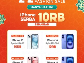 Promo Shopee 2.2 Ramadan Fashion Sale iPhone dan fashion serba Rp. 10 ribu
