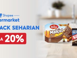 Promo Shopee Supermarket Diskon Snack hingga 20% Roma Malkist Beng-Beng Kopiko