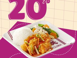 Promo Solaria BRI Diskon 20% Semua Menu potongan hingga Rp. 50.000 khusus kartu kredit BRI