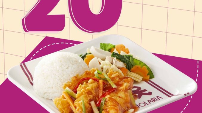 Promo Solaria BRI Diskon 20% Semua Menu potongan hingga Rp. 50.000 khusus kartu kredit BRI