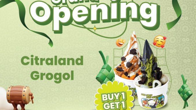 Promo Sour Sally Grand Opening Buy 1 Get 1 periode 10 Maret 2026 - 16 Maret 2026 di Citraland Grogol