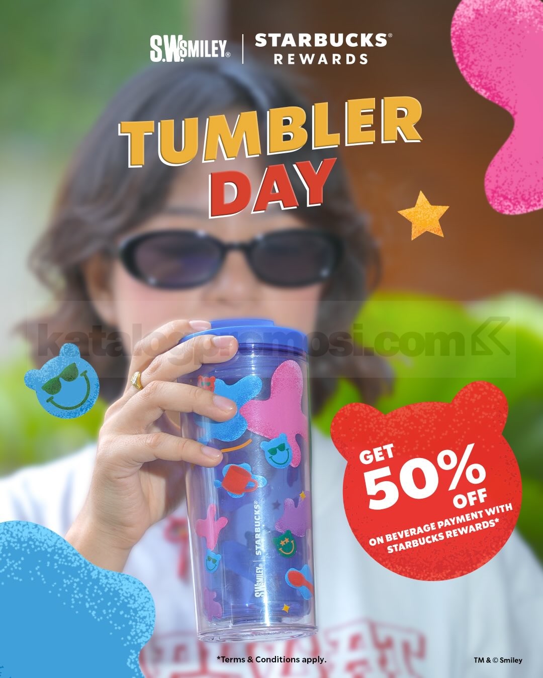 Promo Starbucks Tumbler Day Diskon Minuman 50% Promo Starbucks Tumbler Day Diskon Minuman 50% 1