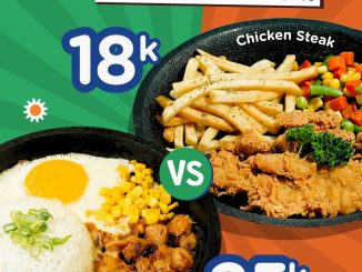Promo Steak With U Chicken Steak & Hotplate mulai Rp. 18.000 dan Chicken Steak Rp. 25.000