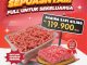Promo Super Indo Ambil & Isi Sepuasnya Daging Sapi Giling Rp. 119.900 per box ukuran 1000 ml