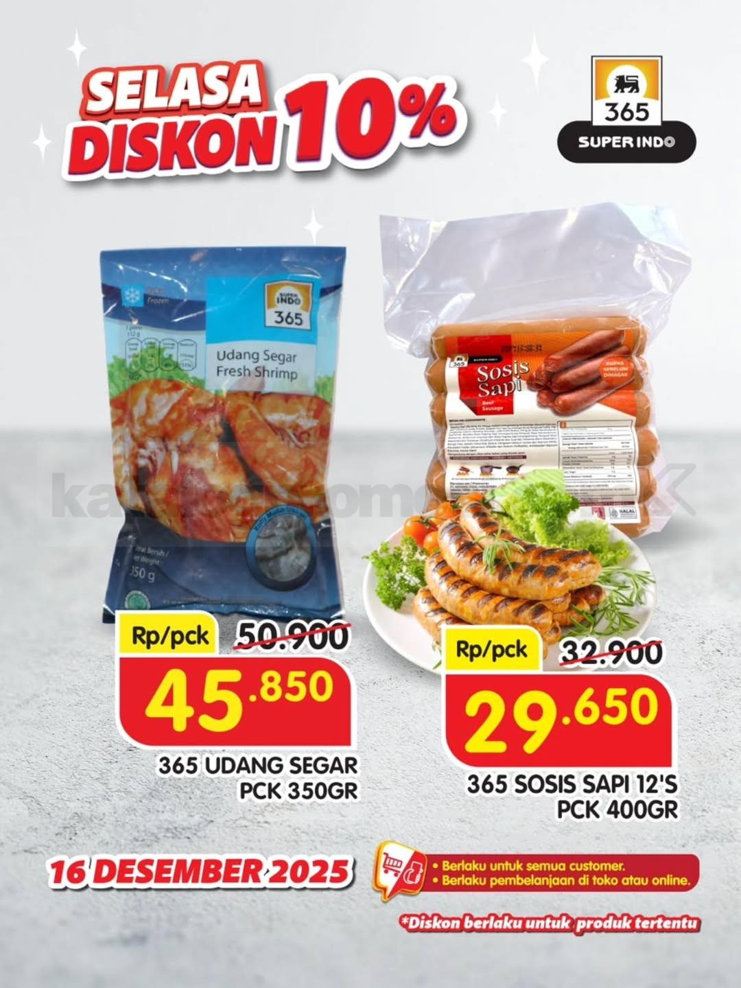 Promo SuperIndo Selasa Extra Diskon 10% untuk Produk Pilihan* Promo SuperIndo Selasa Extra Diskon 10% untuk Produk Pilihan* 2