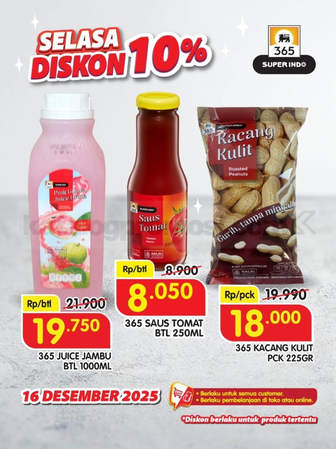 Promo SuperIndo Selasa Extra Diskon 10% untuk Produk Pilihan* Promo SuperIndo Selasa Extra Diskon 10% untuk Produk Pilihan* 3