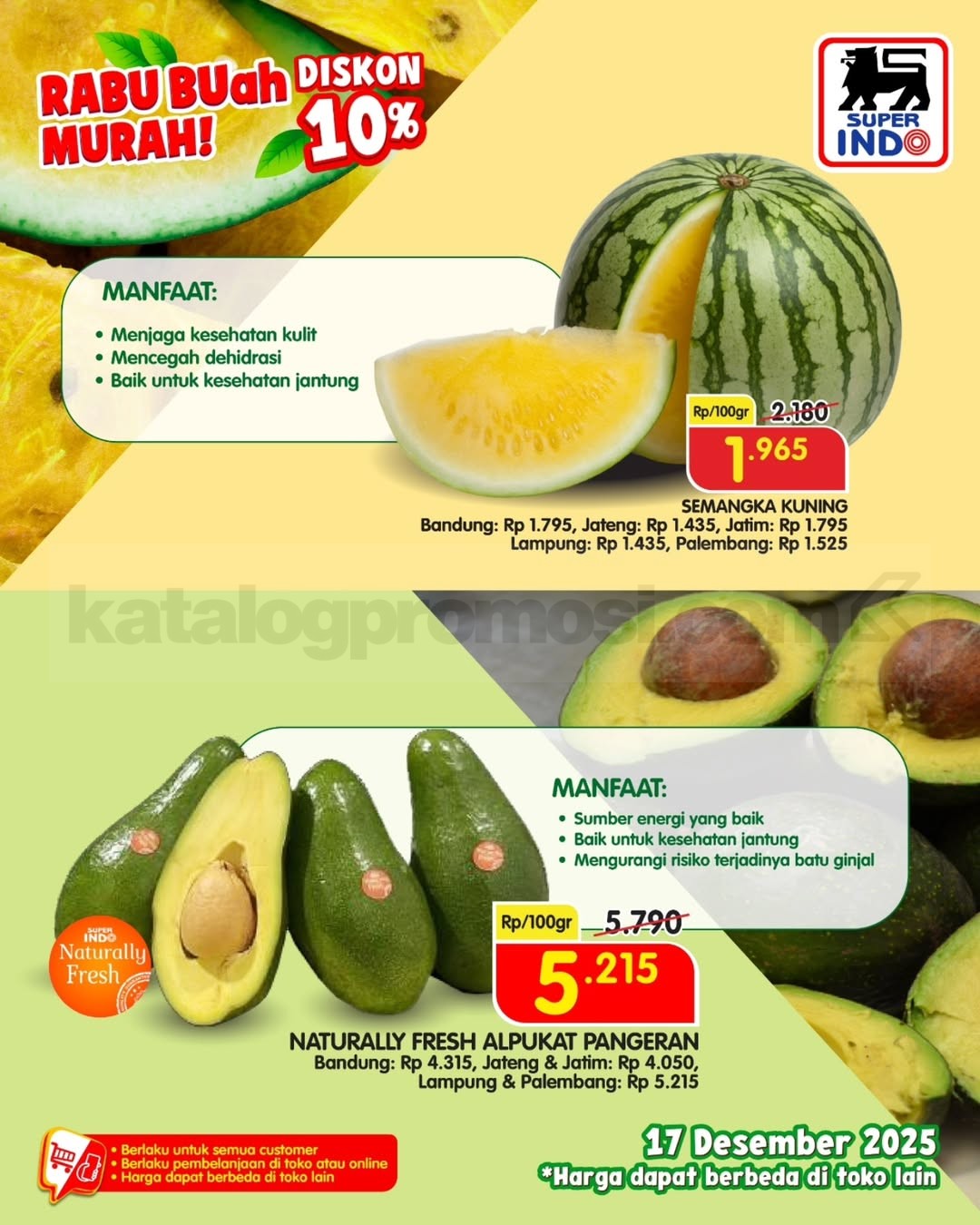 Promo Superindo Rabu Buah Murah Diskon 10% Buah Segar Promo Superindo Rabu Buah Murah Diskon 10% Buah Segar 3