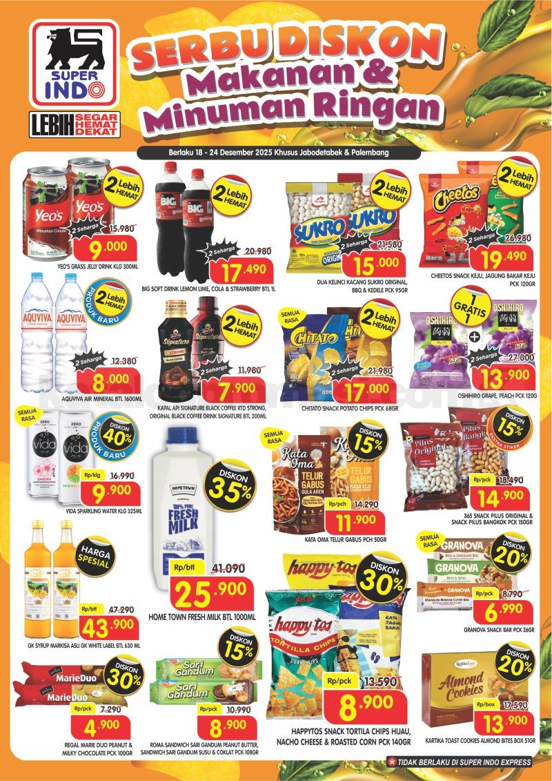 Promo Superindo Katalog 18-24 Desember 2025 Promo Superindo Katalog 18-24 Desember 2025 12