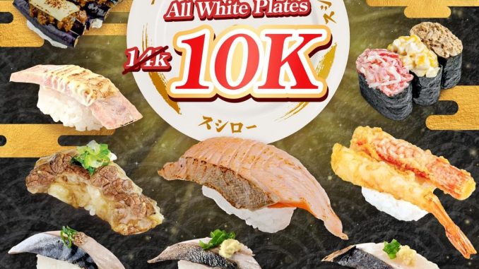 Promo Sushiro 10th Store Celebration mulai Rp. 10 ribuan 5