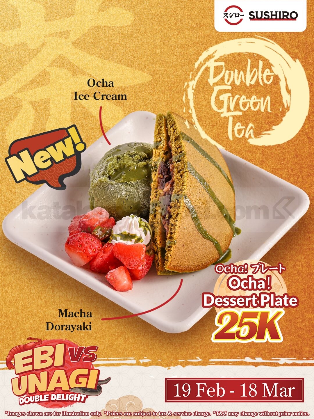 Promo Sushiro Ebi vs Unagi Double Delight Mulai Rp. 14.000 Promo Sushiro Ebi vs Unagi Double Delight Mulai Rp. 14.000 8