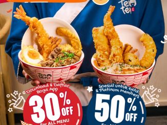Promo TEN TEN Birthday Treat diskon hingga 50% untuk semua menu tanpa minimum pembelian