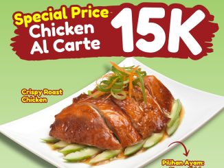 Promo The Chicken Rice Shop Chicken Rice Day Rp. 15.000 15 Januari 2026