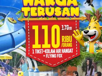 Promo The Jungle Harga Terusan Paket All In Rp. 110.000 tiket renang flying fox kolam air hangat