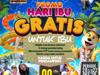 Promo The Jungle Waterpark GRATIS Tiket Masuk untuk Ibu dengan tiket pendamping Rp. 99.000