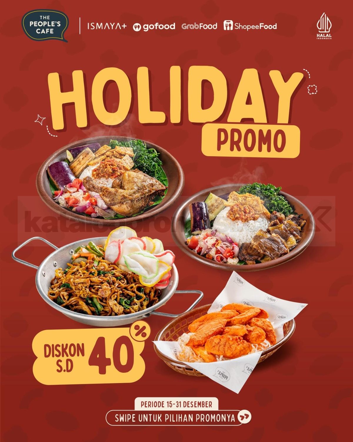 Promo THE PEOPLE’S CAFE Holiday Diskon hingga 40% Promo THE PEOPLE’S CAFE Holiday Diskon hingga 40% 1