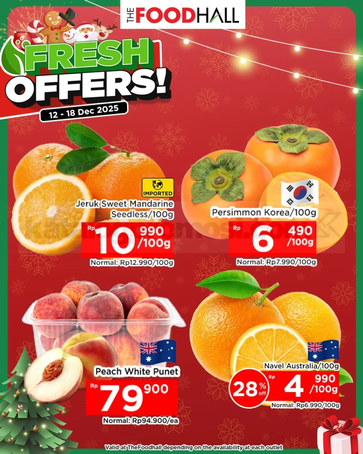 Promo THEFOODHALL JSM - WEEKLY DEALS 12-18 Desember 2025 Promo THEFOODHALL JSM - WEEKLY DEALS 12-18 Desember 2025 10