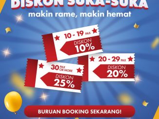 Promo Timezone Netizone Party Diskon hingga 25% mulai Rp. 200.000 untuk party ramean 10 pax ke atas