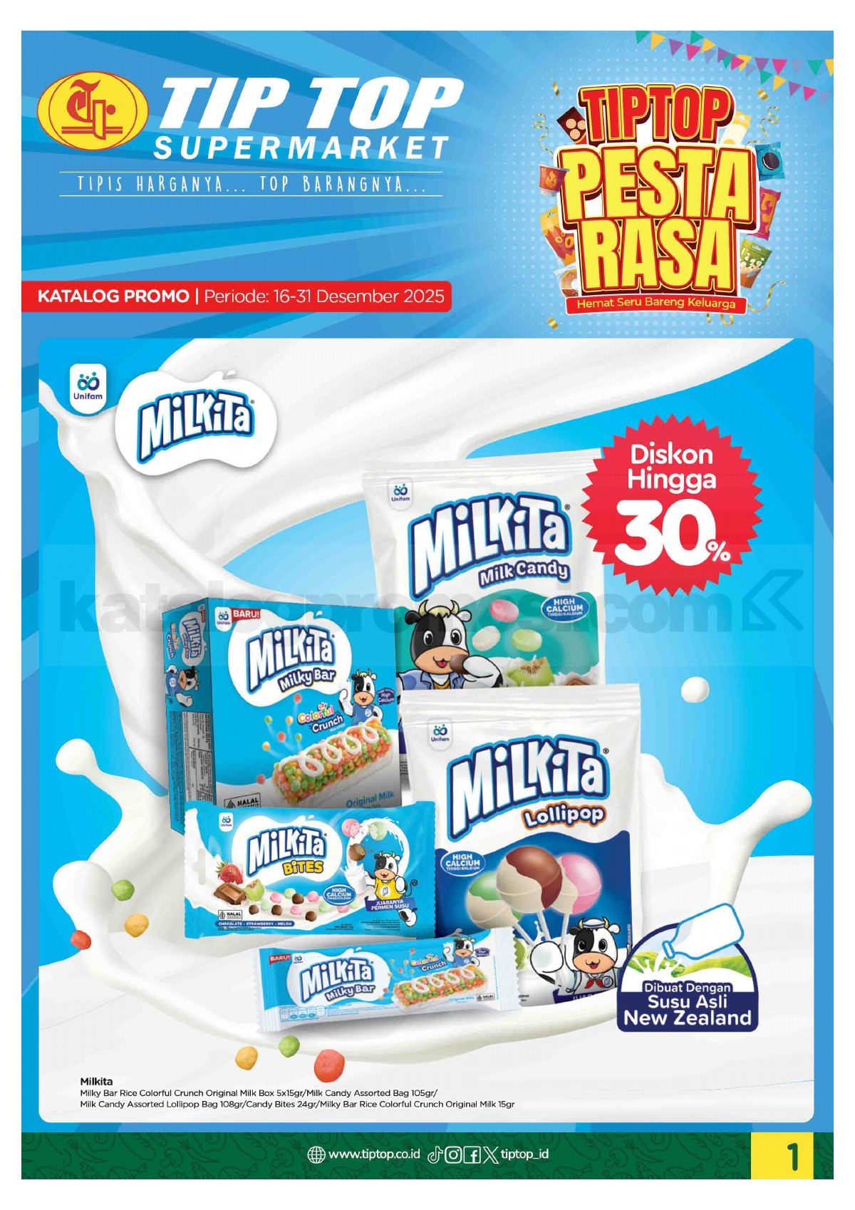 Promo TIP TOP SWALAYAN Katalog Mingguan 16-31 Desember 2025 Promo TIP TOP SWALAYAN Katalog Mingguan 16-31 Desember 2025 1