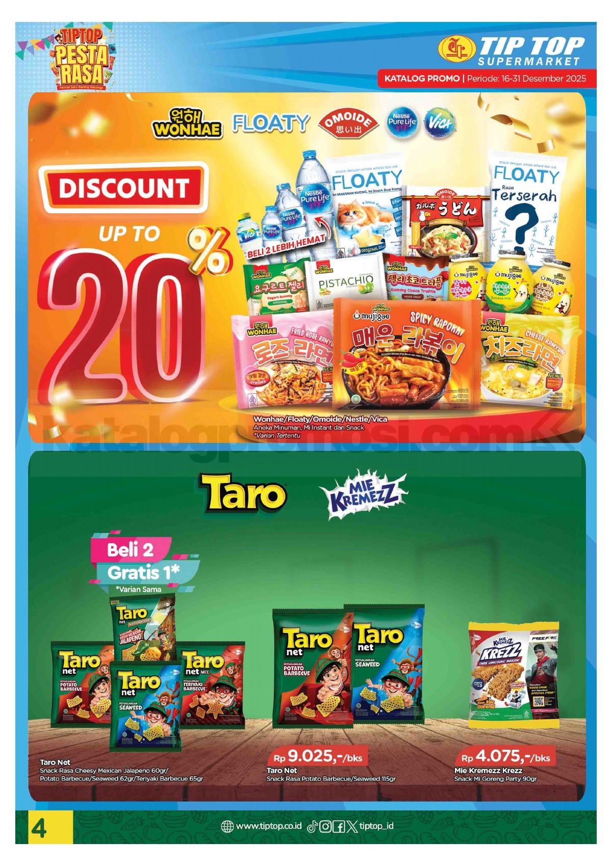 Promo TIP TOP SWALAYAN Katalog Mingguan 16-31 Desember 2025 Promo TIP TOP SWALAYAN Katalog Mingguan 16-31 Desember 2025 4