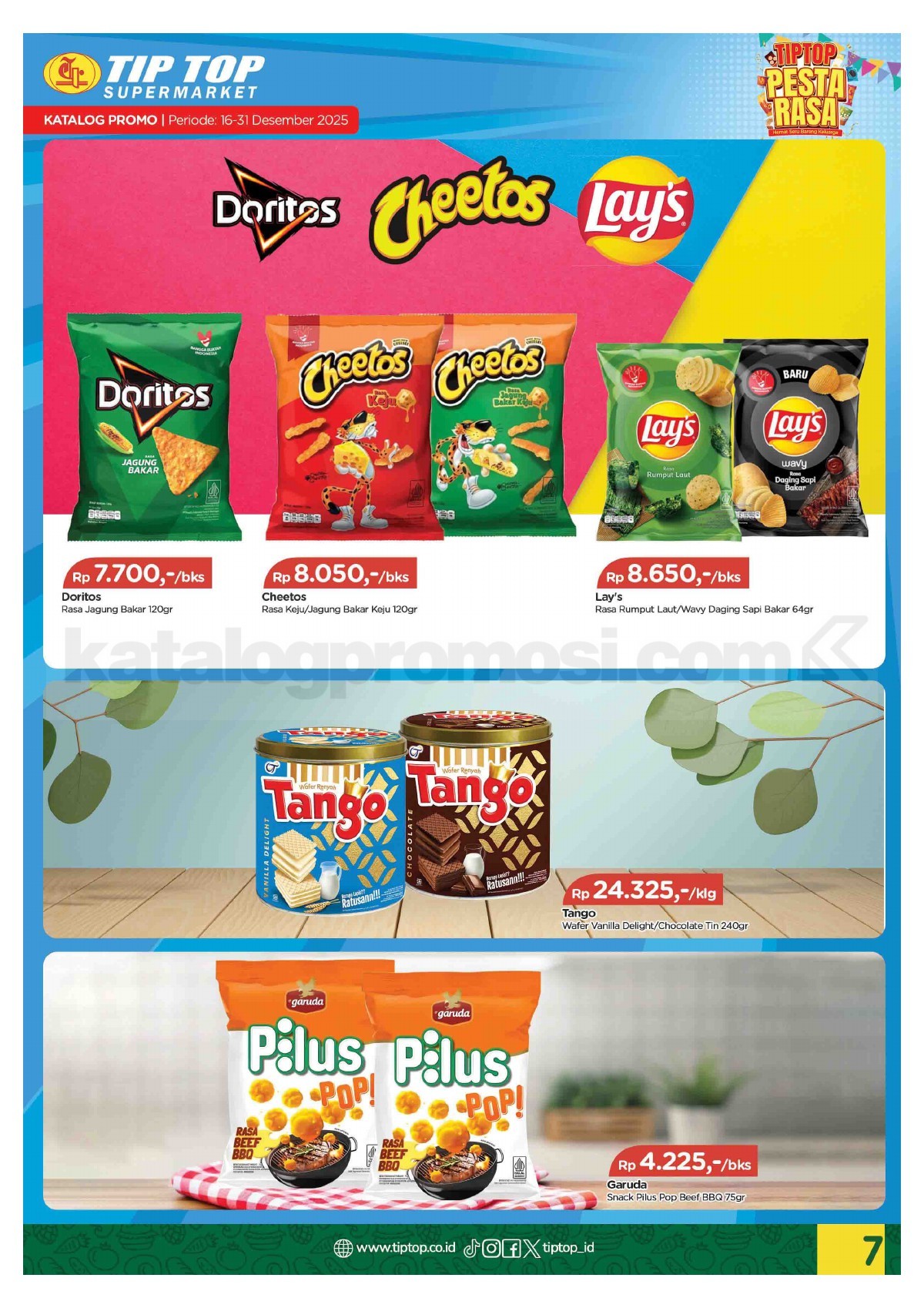 Promo TIP TOP SWALAYAN Katalog Mingguan 16-31 Desember 2025 Promo TIP TOP SWALAYAN Katalog Mingguan 16-31 Desember 2025 7
