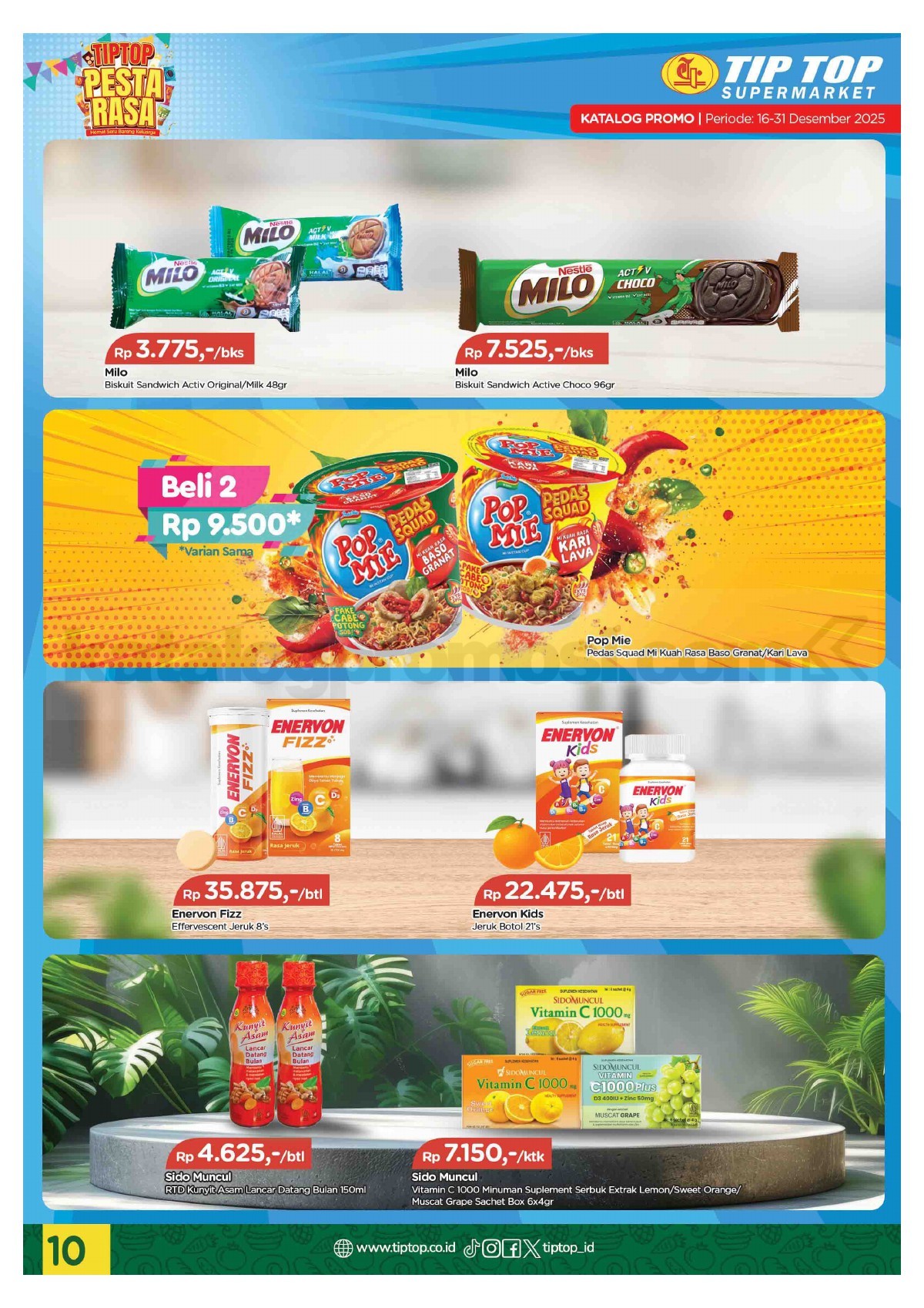 Promo TIP TOP SWALAYAN Katalog Mingguan 16-31 Desember 2025 Promo TIP TOP SWALAYAN Katalog Mingguan 16-31 Desember 2025 10
