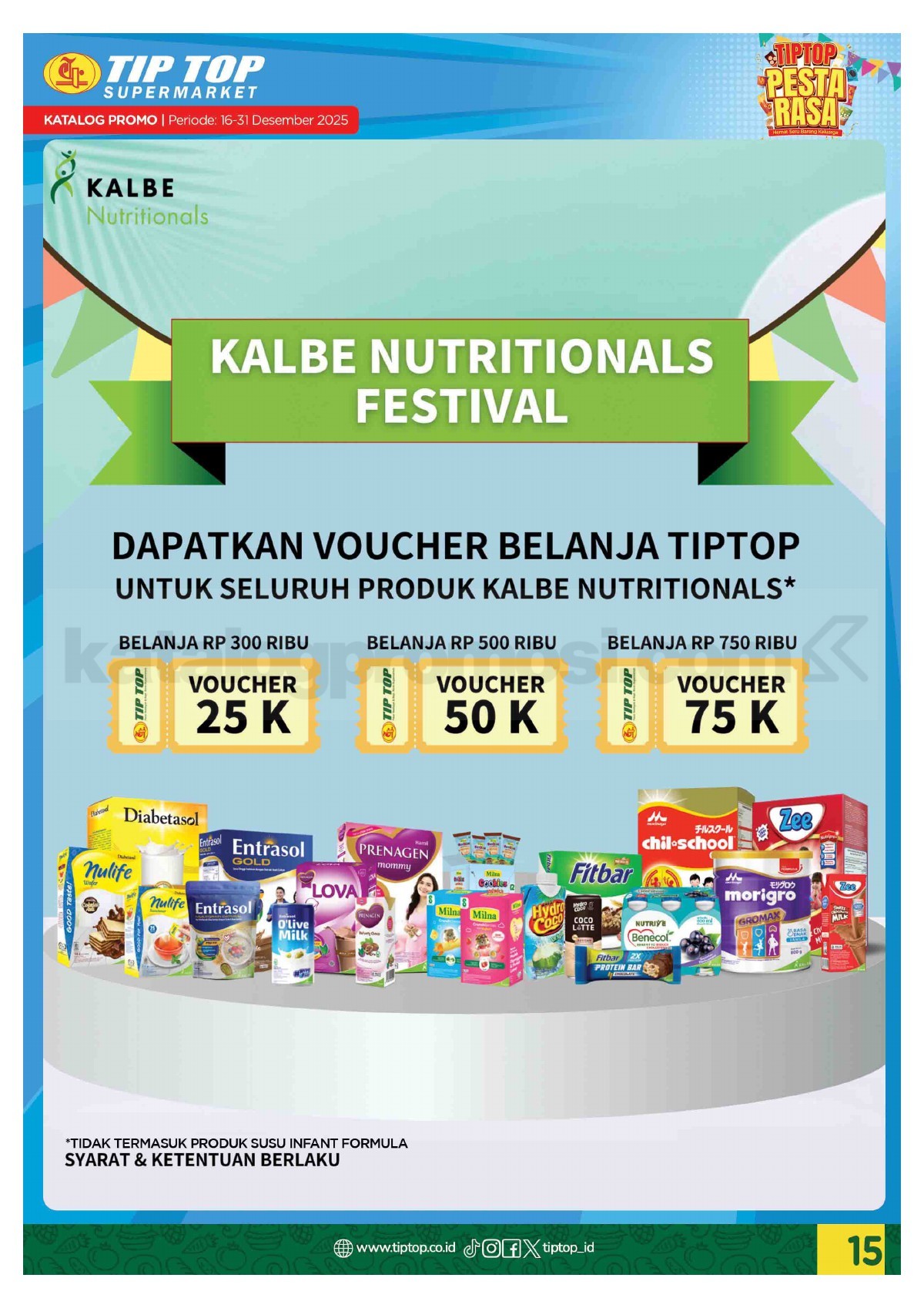 Promo TIP TOP SWALAYAN Katalog Mingguan 16-31 Desember 2025 Promo TIP TOP SWALAYAN Katalog Mingguan 16-31 Desember 2025 15