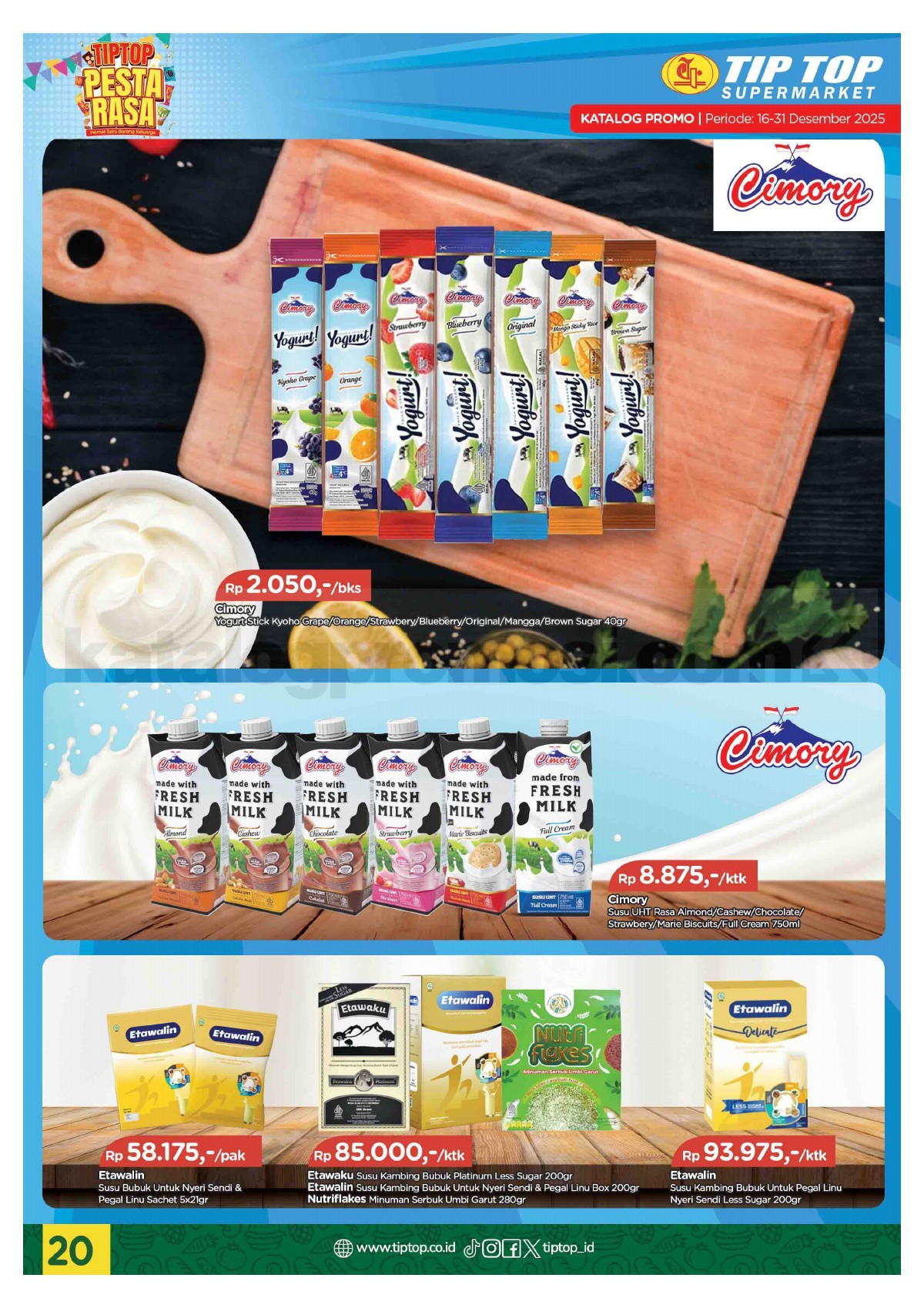 Promo TIP TOP SWALAYAN Katalog Mingguan 16-31 Desember 2025 Promo TIP TOP SWALAYAN Katalog Mingguan 16-31 Desember 2025 20