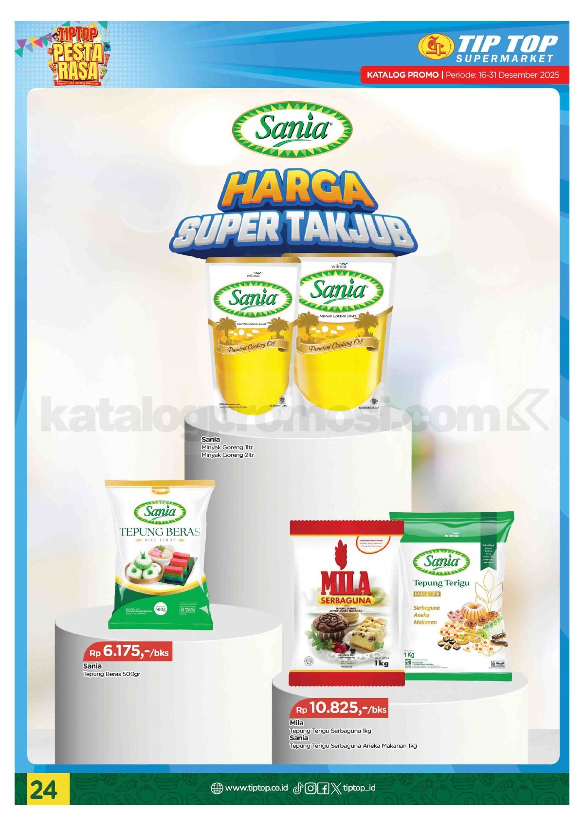 Promo TIP TOP SWALAYAN Katalog Mingguan 16-31 Desember 2025 Promo TIP TOP SWALAYAN Katalog Mingguan 16-31 Desember 2025 24