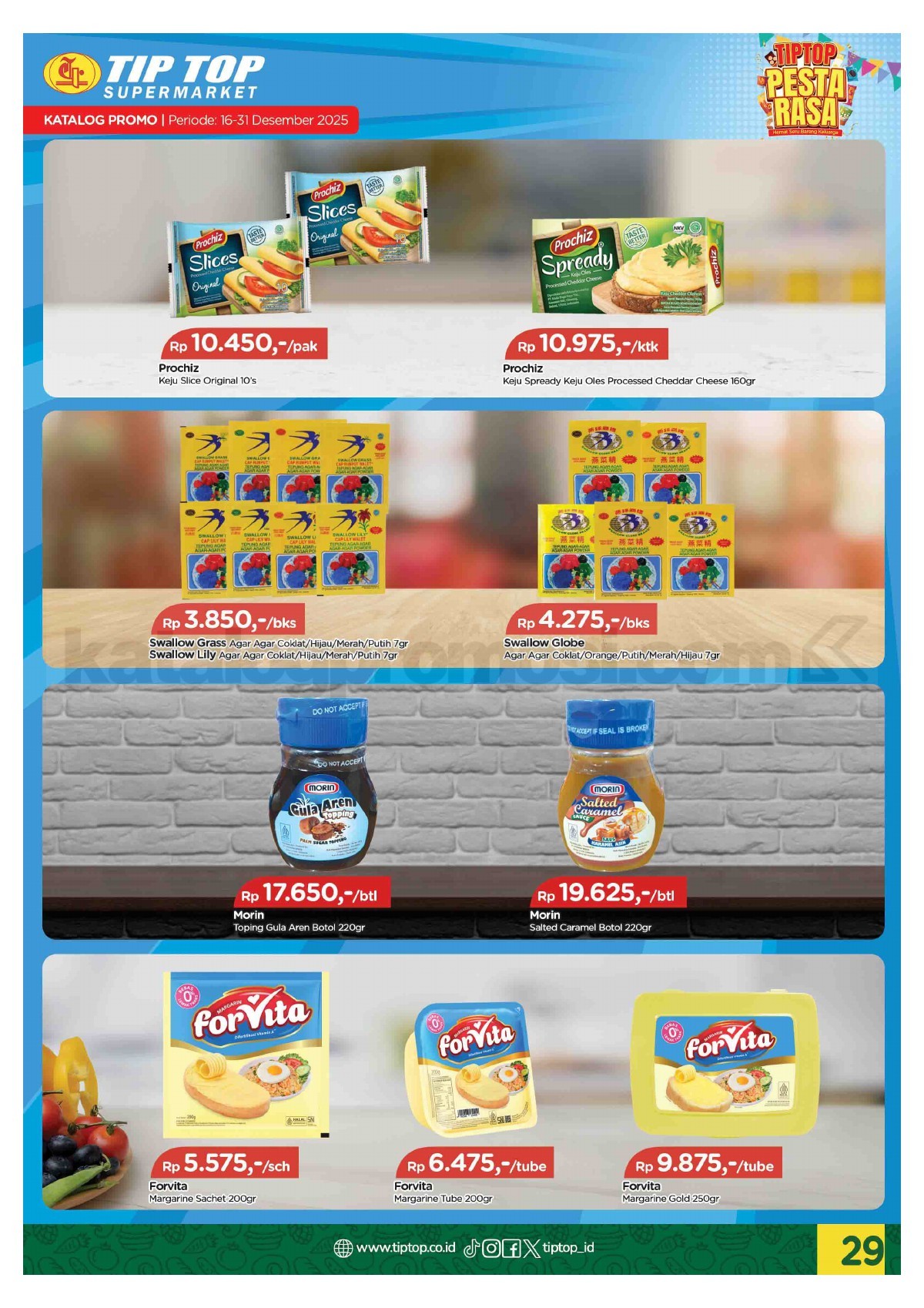 Promo TIP TOP SWALAYAN Katalog Mingguan 16-31 Desember 2025 Promo TIP TOP SWALAYAN Katalog Mingguan 16-31 Desember 2025 29