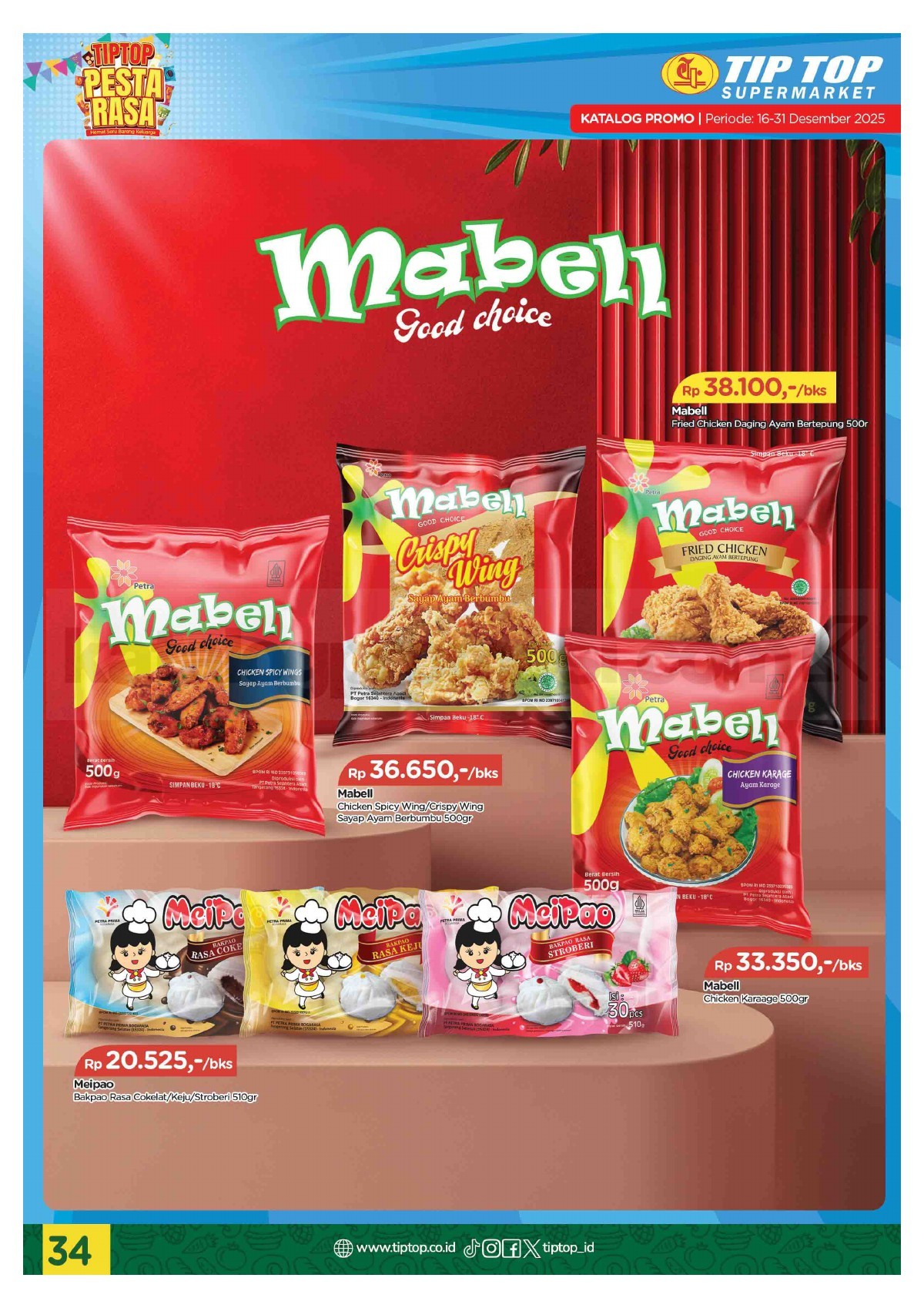 Promo TIP TOP SWALAYAN Katalog Mingguan 16-31 Desember 2025 Promo TIP TOP SWALAYAN Katalog Mingguan 16-31 Desember 2025 34