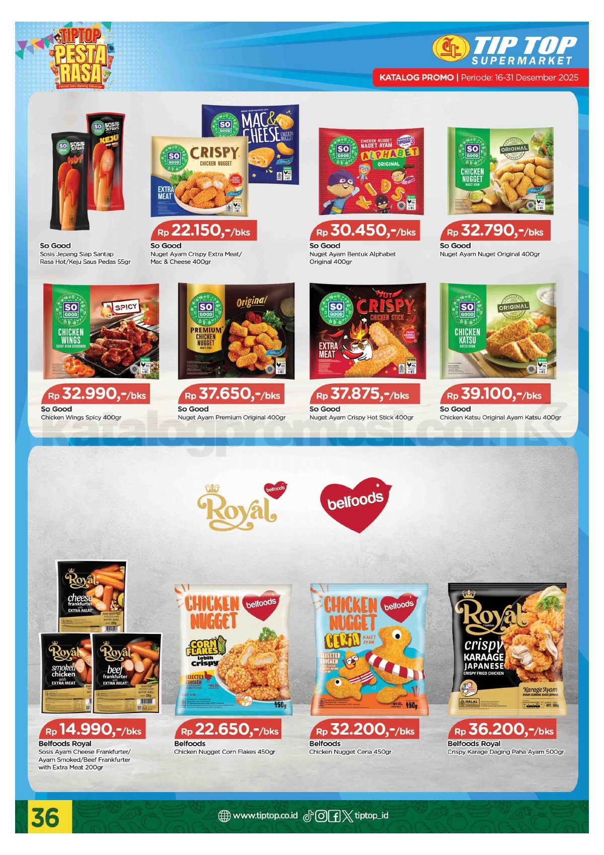 Promo TIP TOP SWALAYAN Katalog Mingguan 16-31 Desember 2025 Promo TIP TOP SWALAYAN Katalog Mingguan 16-31 Desember 2025 36