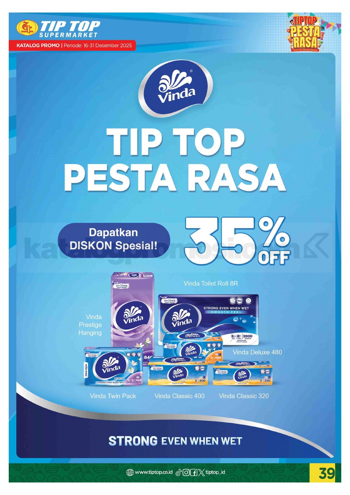 Promo TIP TOP SWALAYAN Katalog Mingguan 16-31 Desember 2025 Promo TIP TOP SWALAYAN Katalog Mingguan 16-31 Desember 2025 39
