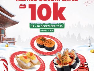 Promo Tom Sushi Midnight Sale Colorplate Rp. 10.000 di Paris Van Java Bandung