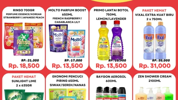 Promo Toserba Gading Weekend Hemat periode 12-14 Desember 2025 1