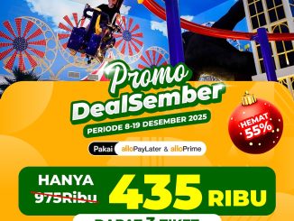 Promo Trans Studio Cibubur Bank Partners Diskon Hingga 55% paket 3 orang Rp433.000