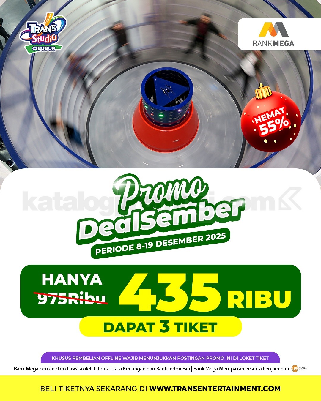 Promo Trans Studio Cibubur Bank Partners Diskon Hingga 55% Promo Trans Studio Cibubur Bank Partners Diskon Hingga 55% 2