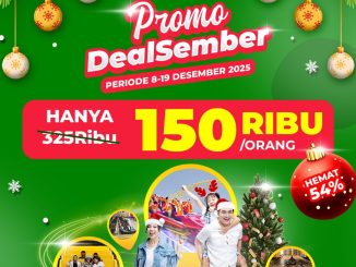 Promo Trans Studio Cibubur Dealsember tiket Rp. 150.000 periode 8–19 Desember 2025