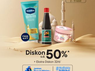 Promo Unilever Spesial Ramadan Diskon 50% ekstra Rp. 32.000 di Blibli