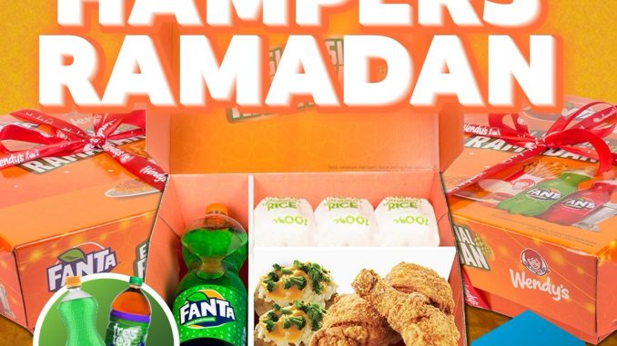 Promo Wendy’s Edisi Spesial Ramadan Hampers mulai Rp. 100.000 paket berbagi
